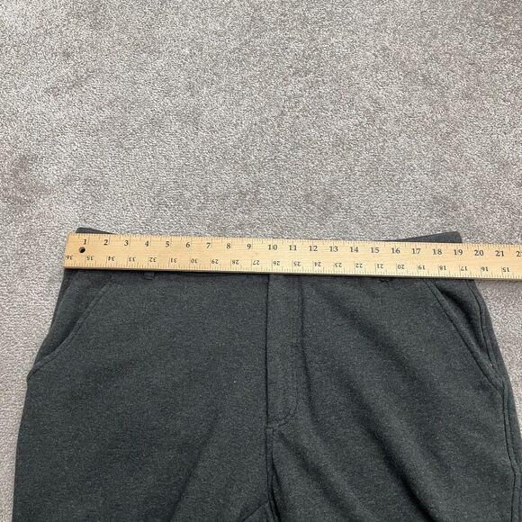 Betabrand Casual Dress Pants Mens 38 Dark Gray Soft knit Stretch Straight 38x28 - Picture 8 of 12